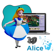 Alice 3d - КИБЕРшкола программирования для детей, компьютерные курсы для школьников, начинающих и подростков - KIBERone г. Таганский
