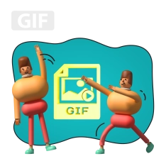 Gif-анимация - КИБЕРшкола программирования для детей, компьютерные курсы для школьников, начинающих и подростков - KIBERone г. Таганский