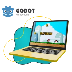 Godot. Основа создания легендарных игр - КИБЕРшкола программирования для детей, компьютерные курсы для школьников, начинающих и подростков - KIBERone г. Таганский