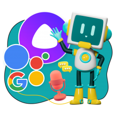 Голосовой помощник Алиса - КИБЕРшкола программирования для детей, компьютерные курсы для школьников, начинающих и подростков - KIBERone г. Таганский