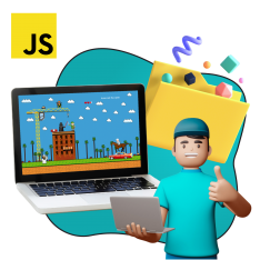 Программирование на JavaScript. Учимся создавать игры! - КИБЕРшкола программирования для детей, компьютерные курсы для школьников, начинающих и подростков - KIBERone г. Таганский
