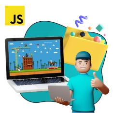 JavaScript + AI. Проектное обучение + геймификация + AI-помощники - КИБЕРшкола программирования для детей, компьютерные курсы для школьников, начинающих и подростков - KIBERone г. Таганский