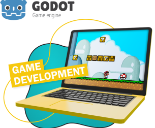Godot.  Основа создания легендарных игр - КИБЕРшкола программирования для детей, компьютерные курсы для школьников, начинающих и подростков - KIBERone г. Таганский