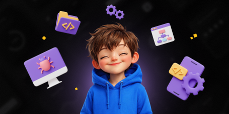 Идеальный сайт с нуля: код, дизайн и AI-помощник - КИБЕРшкола программирования для детей, компьютерные курсы для школьников, начинающих и подростков - KIBERone г. Таганский